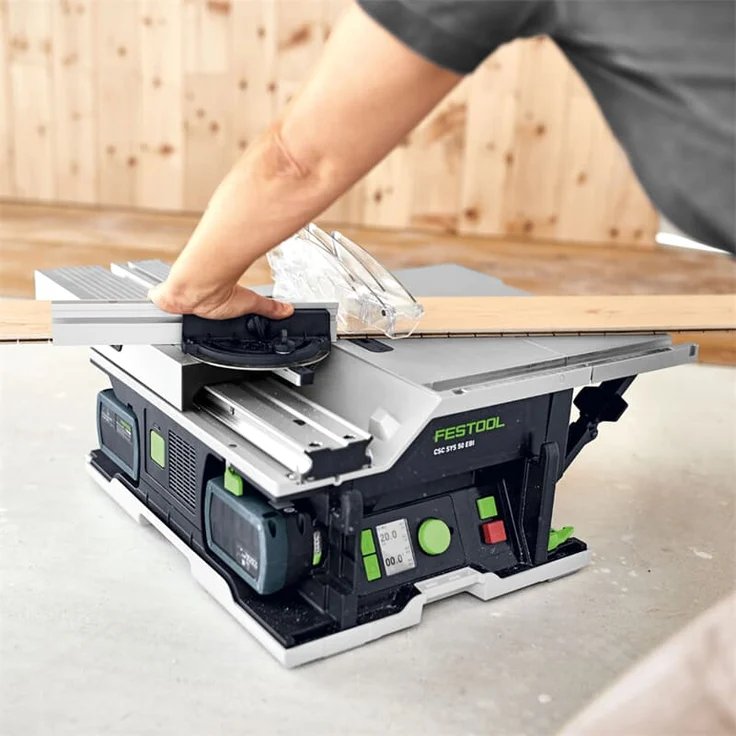 FESTOOL Akku-Tischkreissäge CSC SYS 50 EBI-Set 577379 Energie-Set & Untergestell – Bild 9
