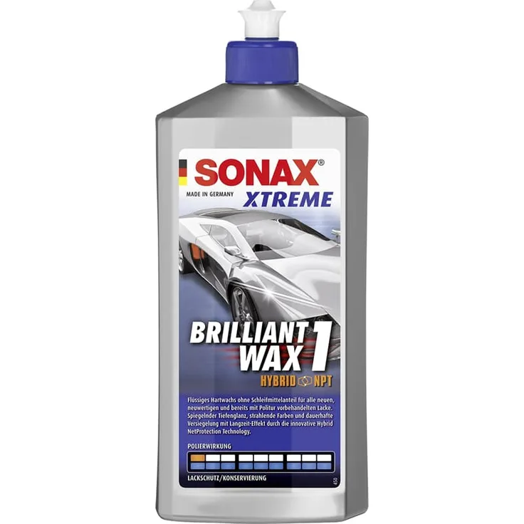 Sonax XTREME Brilliant Wax 1 Hybrid NPT Politur Schutz Pflege Auto PKW 500 ml