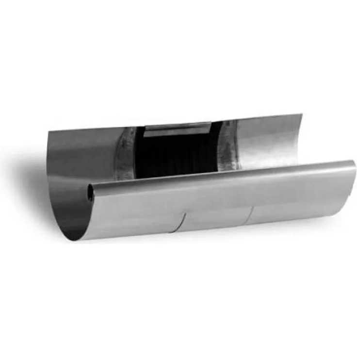 Zambelli VM Blank-Zinc Rinnen-Dilatation halbrund 6 tlg. 333 mm