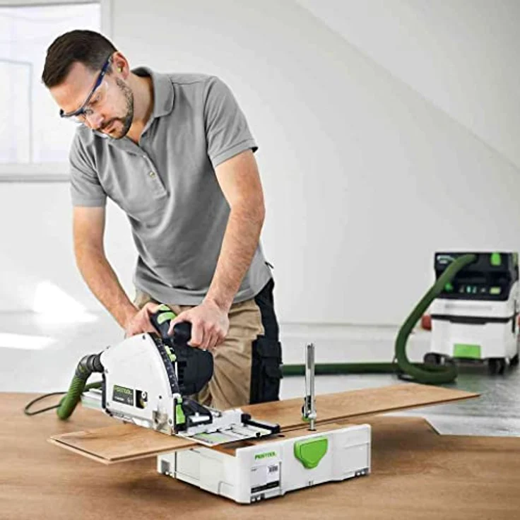 Festool Tauchsäge TS 60 KEBQ-Plus Führungsschienen FS1400/2 Zubehör Set FS-SYS/2 – Bild 7