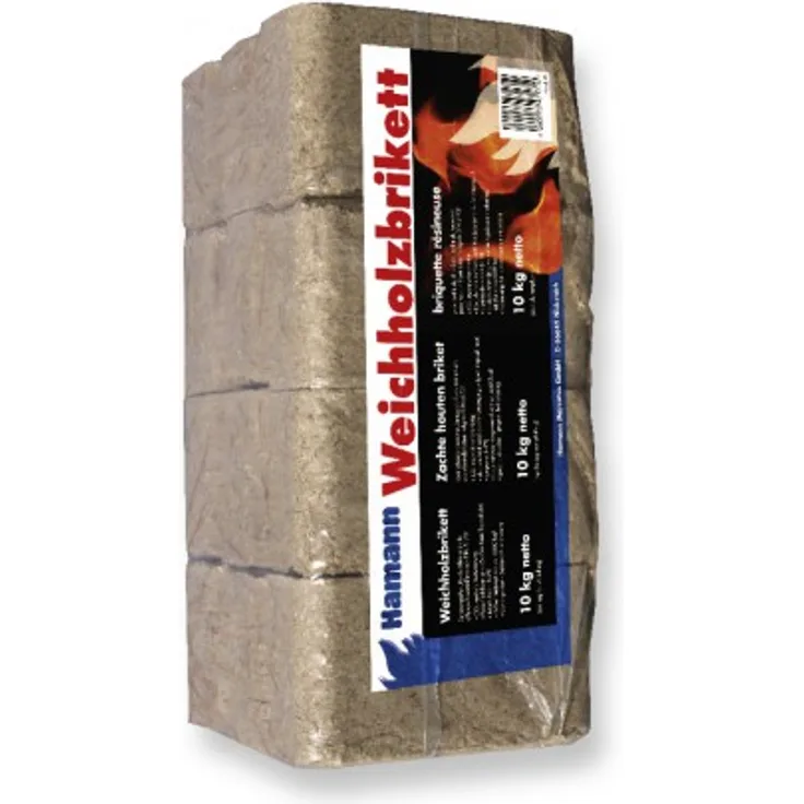 Hamann Mercatus GmbH Weichholzbriketts 10 kg