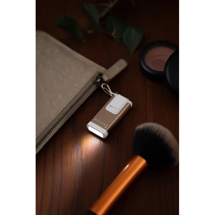 Ledlenser K6R wiederaufladbare Mini Taschenlampe rosegold – Bild 1