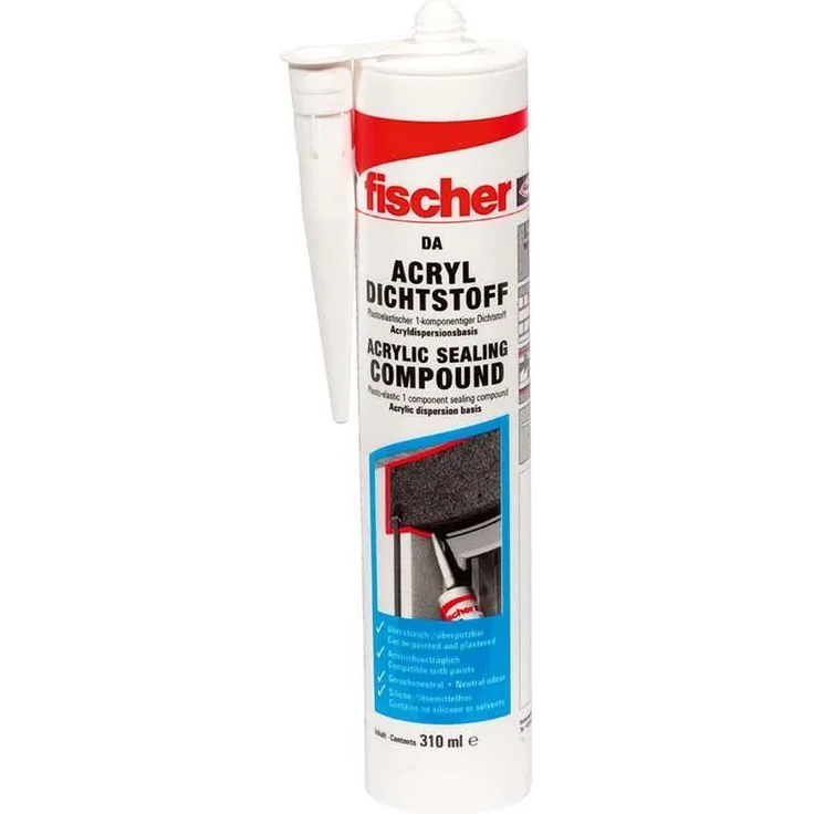 Fischer DA Acryl Herstellerfarbe Braun 053112 310ml
