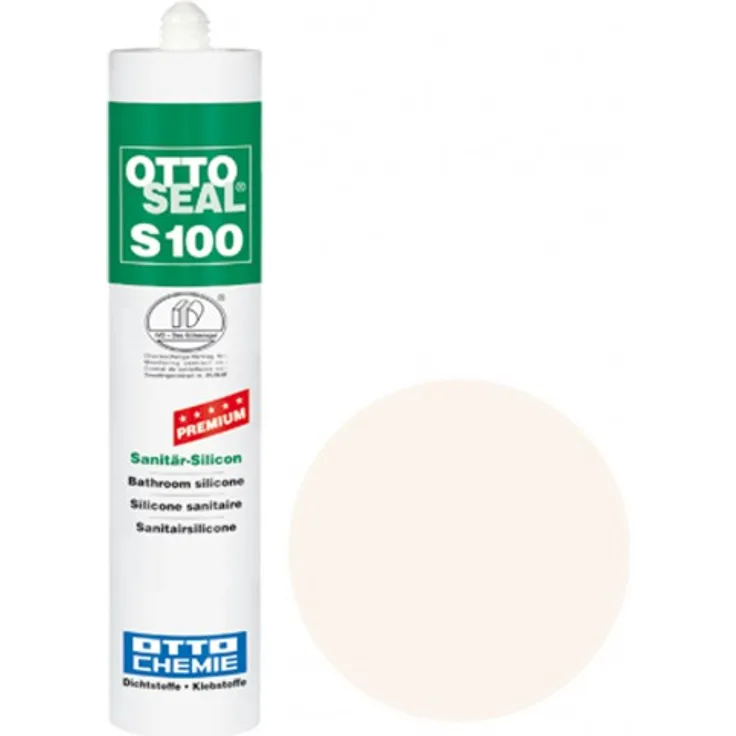 OTTOSEAL  S100 Premium-Sanitär-Silicon 300 ml - Farbauswahl Jasmin C08