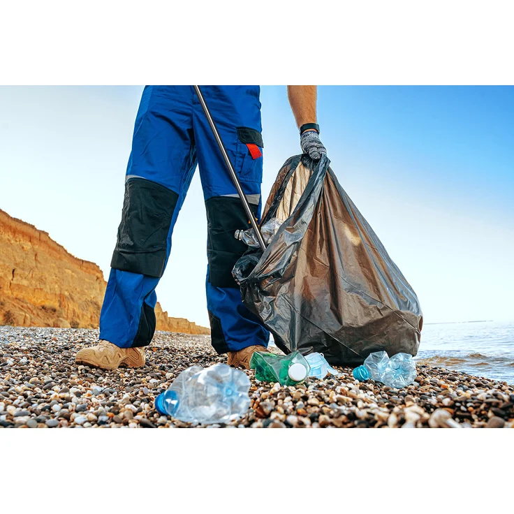 Greifzange Abfallzange Dosenzange Flaschenzange Müllzange 92cm – Bild 3