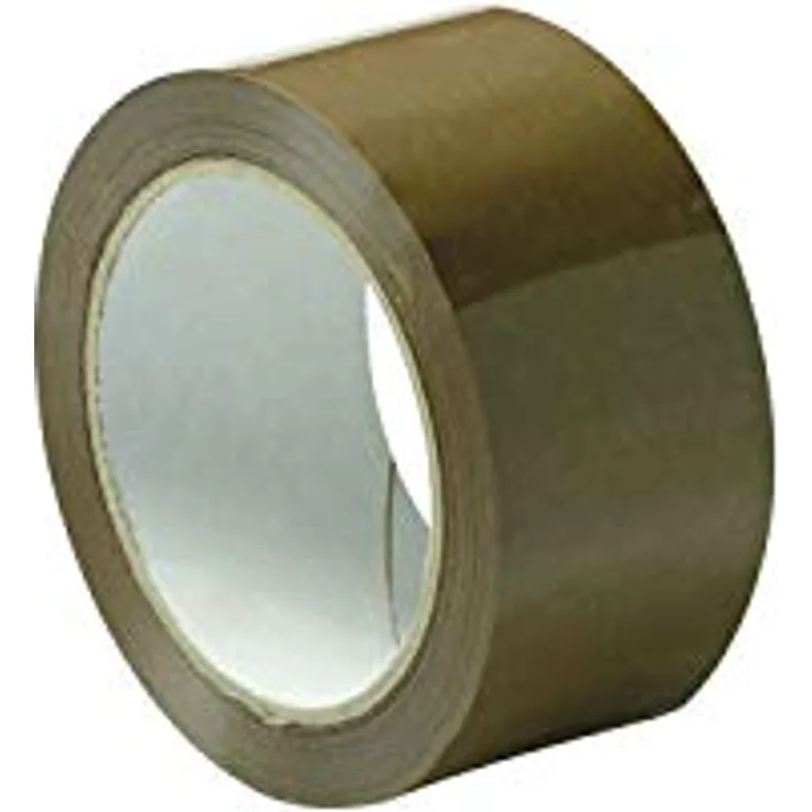Packband 111 PP AC 50mm-66m braun