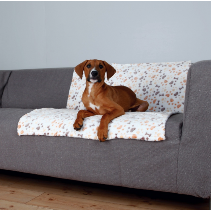 Trixie Decke Lingo weiß-beige 100 × 75 cm