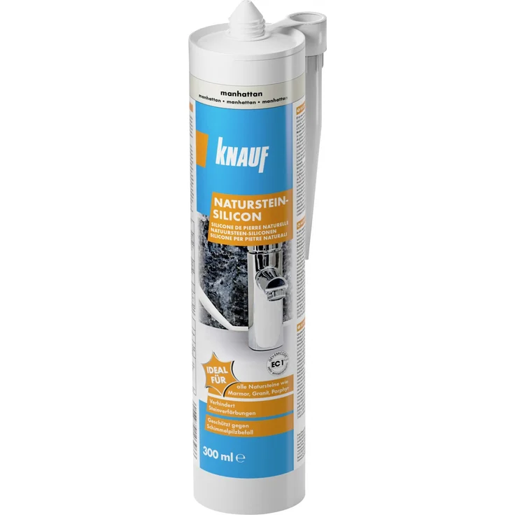 Knauf Naturstein Silikon manhattan 300 ml – Bild 1