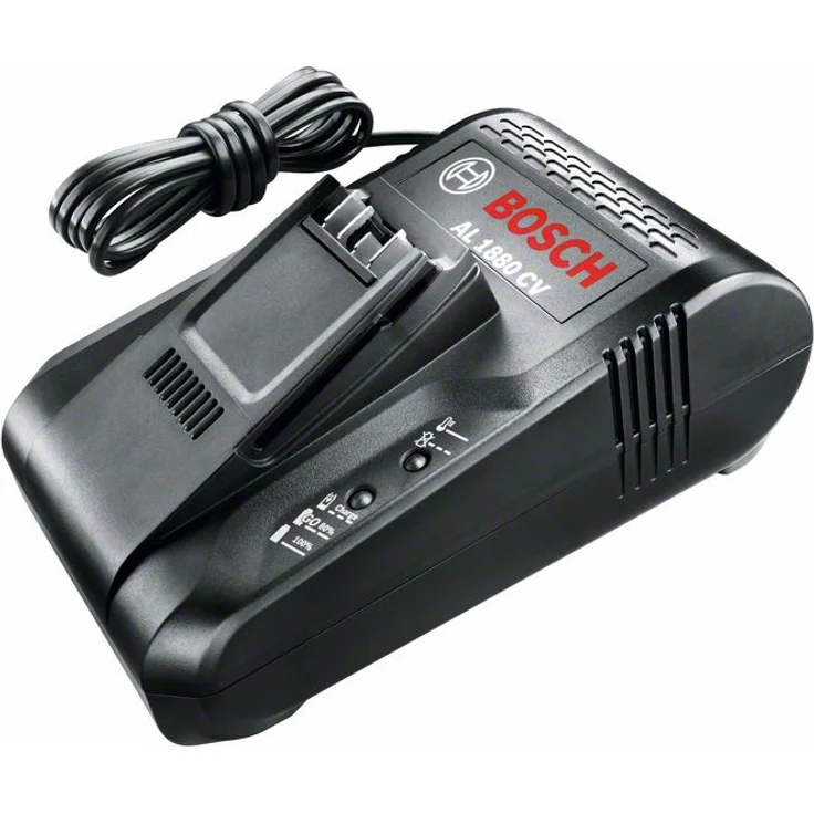 Bosch AL 1880 CV Akku-Schnellladegerät, Wechselspannung, 8 A, 14,4 - 18 V, 700 g, Schwarz, geeignet für Innenbereiche - 1600A011TZ – Bild 1
