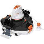 Bestway Flowclear Poolroboter Aquarover Automatischer Pool Bodensauger für Pools bis 45 m², Laufzeit 1,5 h, inkl. Ladekabel, schwarz 6,7 kg kabellos