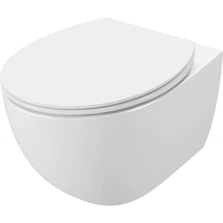 Wand-Tiefspül-WC Melina inkl. WC-Sitz mit Absenkautomatik - Preisvergleich