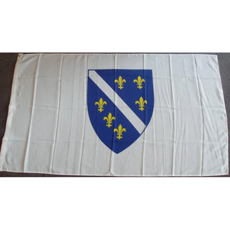 Flagge Bosnien-Herzegowina bis 1998 80 g/m² ca. 90 x 150 cm