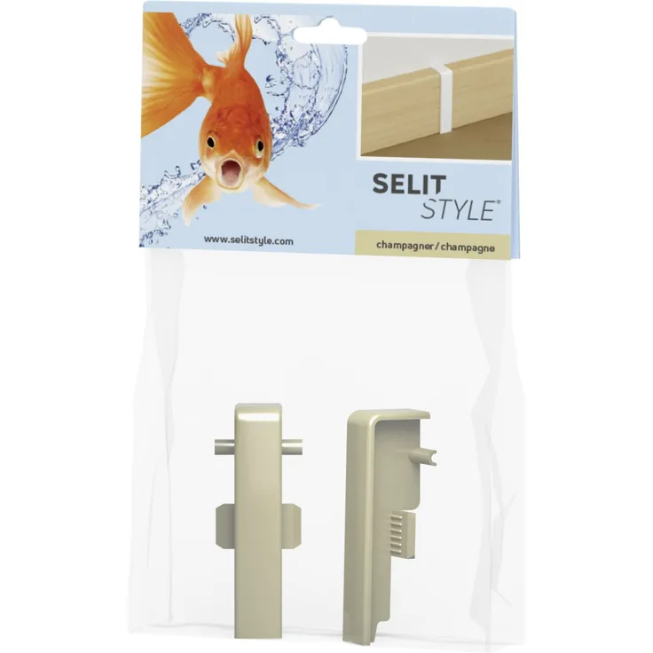Selit SELITSTYLE Verbinder champagner Höhe 50 mm 2 Stück