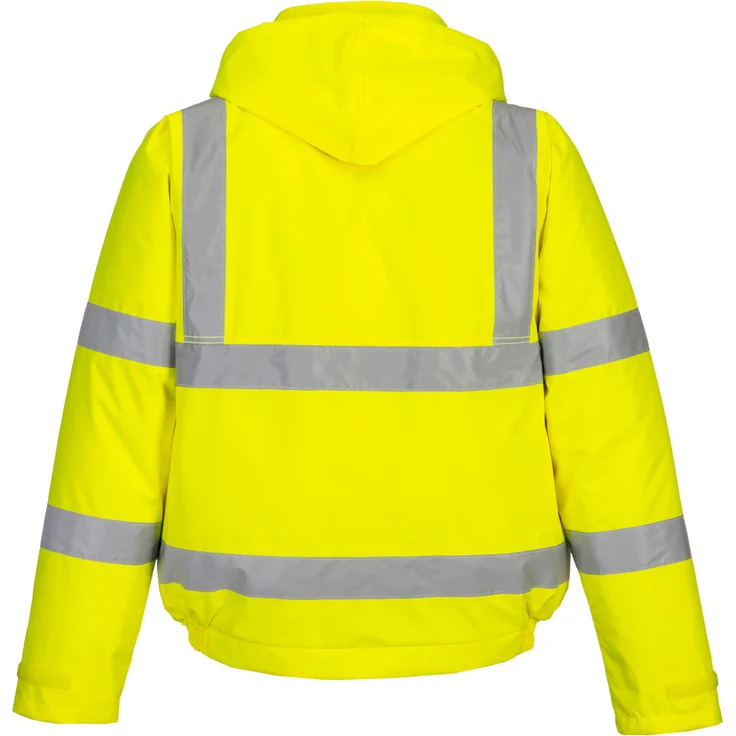 Portwest Warnschutz Pilotenjacke mit -40°C Kälteschutz Gelb 5XL – Bild 3