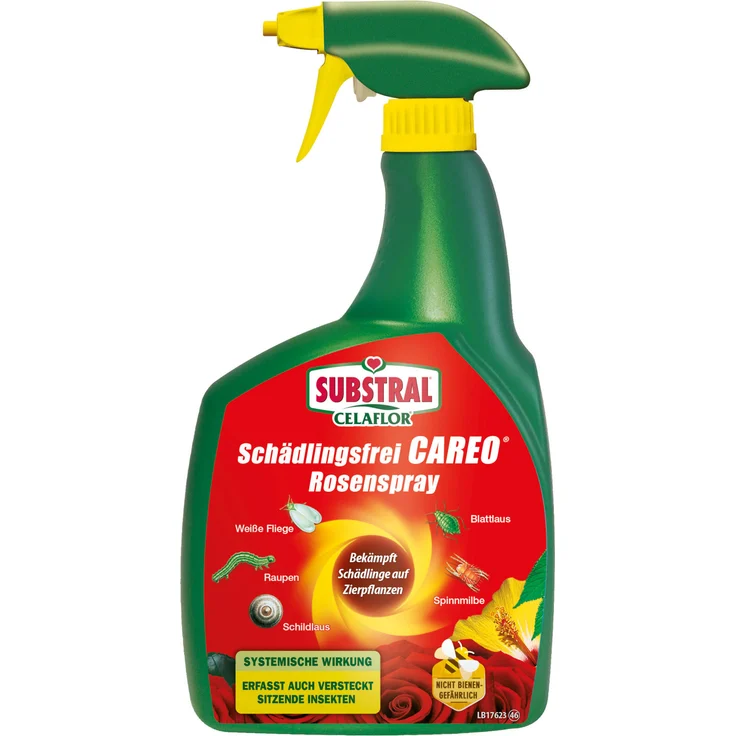 SUBSTRAL Celaflor Schädlingsfrei CAREO Rosenspray 800 ml – Bild 1