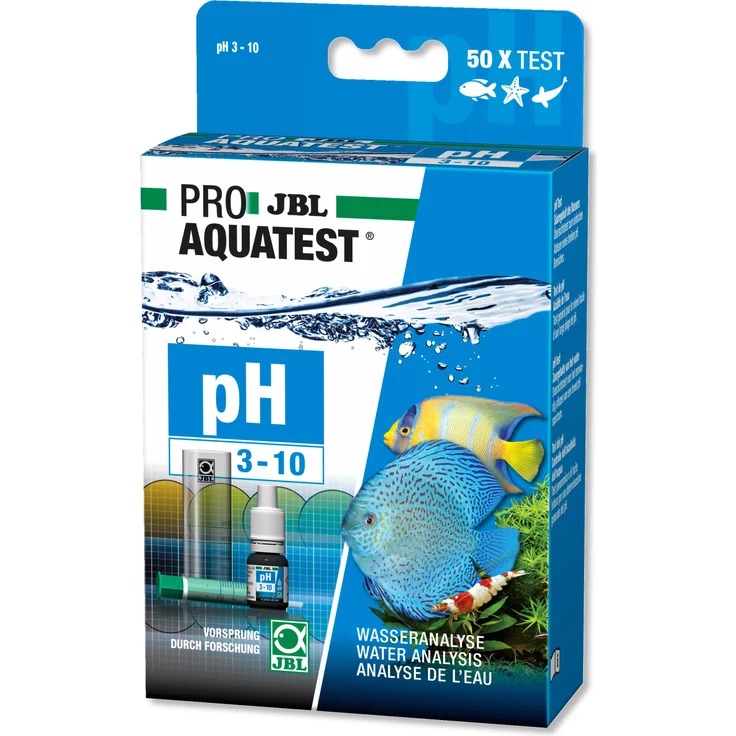 JBL PROAQUATEST Schnelltest ph Wert 3.0 - 10.0 Süßwasser - Teich – Bild 1