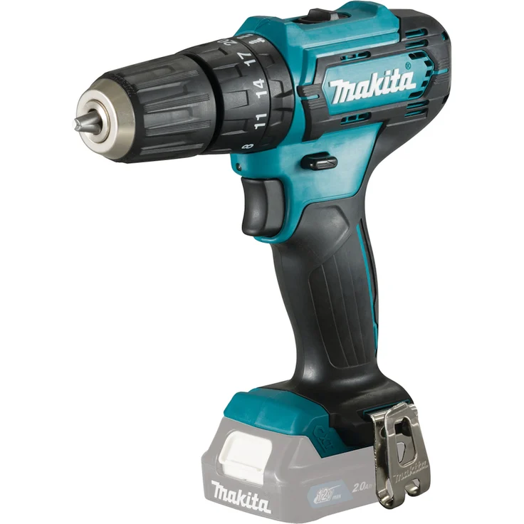 Makita Akku-Schlagbohrschrauber HP333DZ Solo im Karton 12 Volt – Bild 2