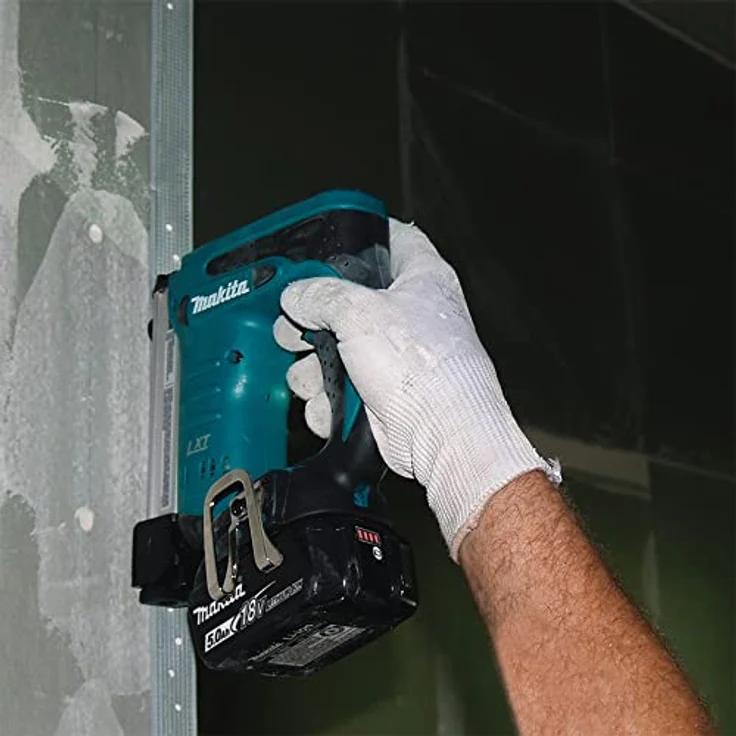 Makita DST221Z Tacker 18,0 V (ohne Akku, ohne Ladegerät), 18 V, Blau, Silber – Bild 10