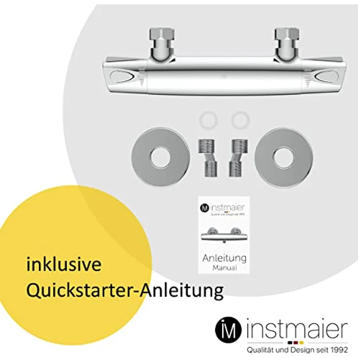 INSTMAIER Duschthermostat T1, Chrom – Bild 6