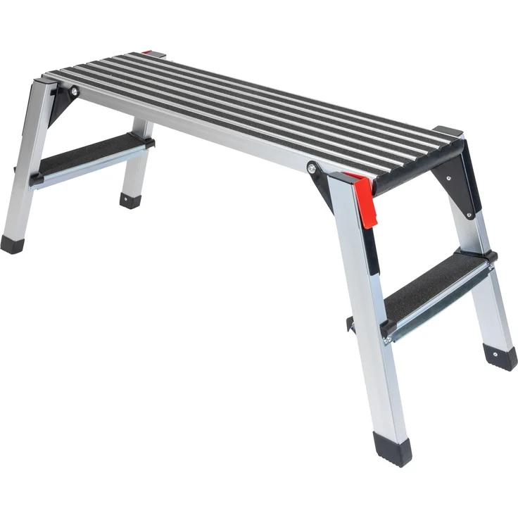GÜDE GAAP 960 Aluminium Arbeitsplattform Leiter Tritt Trittleiter Hocker – Bild 1