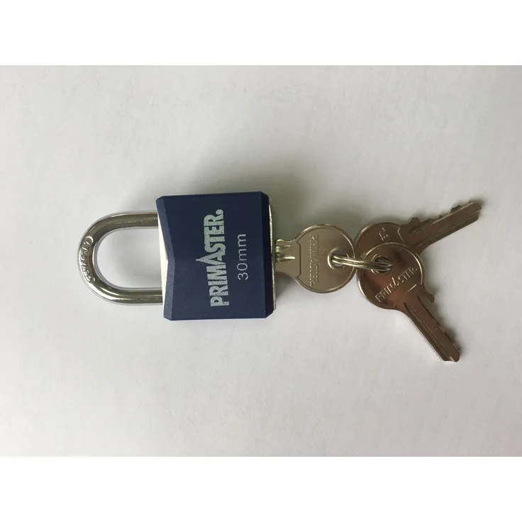 TrendLine Vorhängeschloss blau 30.0 mm - 1 Stück