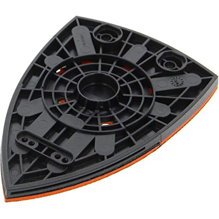 Bosch 2609001937 Schleifplatte für EasySander 12, PSM 80 A, PSM 100 A, PRIO, PSM 10.8, Kletthaftung