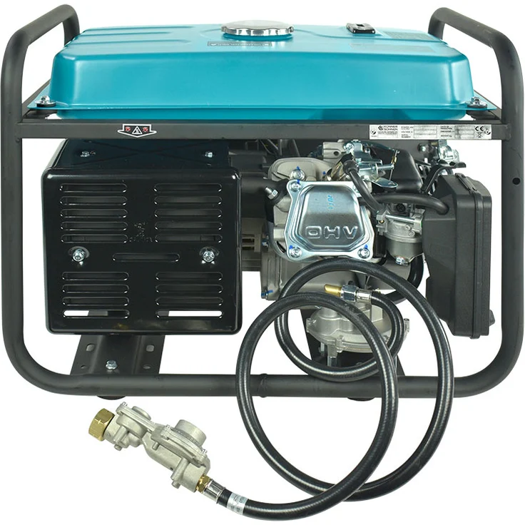Könner & Söhnen - KS 3000 G Hybrid Stromerzeuger 3000 Watt, DUAL FUEL Benzin-LPG/Notstromaggregat, 2x16A (230V), 12V, Automatischer Voltregler(AVR), Ölmangelsicherung, – Bild 7