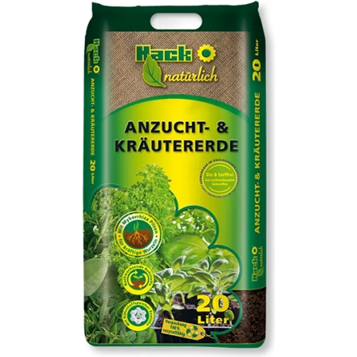 Hack Anzuchterde & Kräutererde 20L