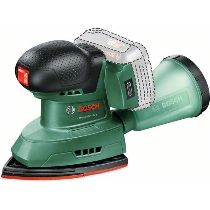 EasySander 18V-8 06033E3000 Exzenterschleifer ohne Akku 18 V (06033E3000)