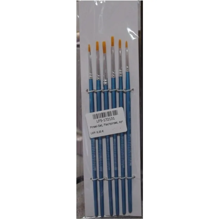 Faller 172131 Pinsel-Set, Flachpinsel, synthetisch