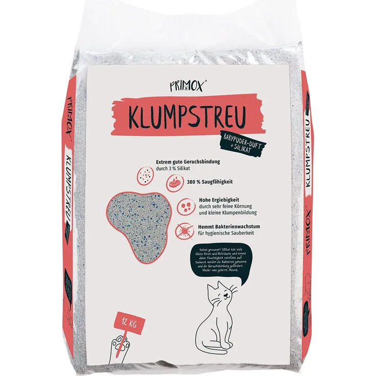 PRIMOX® KLUMPSTREU Babypuderduft + 3% Silikat 12kg