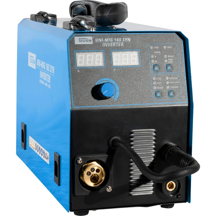GÜDE Uni-Mig 165 SYN Universal Schweißgerät Fülldrahtschweißer Schweißer 160A – Bild 1