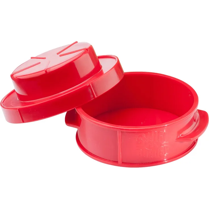 Landmann American Burger Set mit Rezeptbuch Selection, schwarz-rot