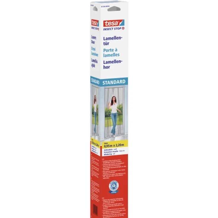 Tesa Fliegengitter Lamellentür tesa Insect Stop Standard 0,95x2,20m we – Bild 1