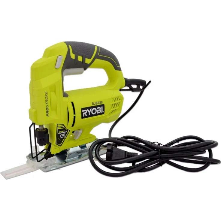 Ryobi RJS720-G Einhandstichsäge, 500 W, Grün bearbeitbare Materialien Kunststoff – Bild 2