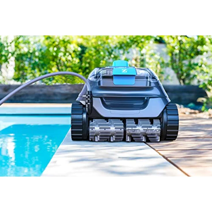 Zodiac CNX 30 iQ Poolroboter 8 kg 150 W 3 Motoren 4 l Filterkorb 23 cm Arbeitsbreite Kunststoff 240 V grau, Poolboden, Poolwände und Wasserlinie – Bild 3