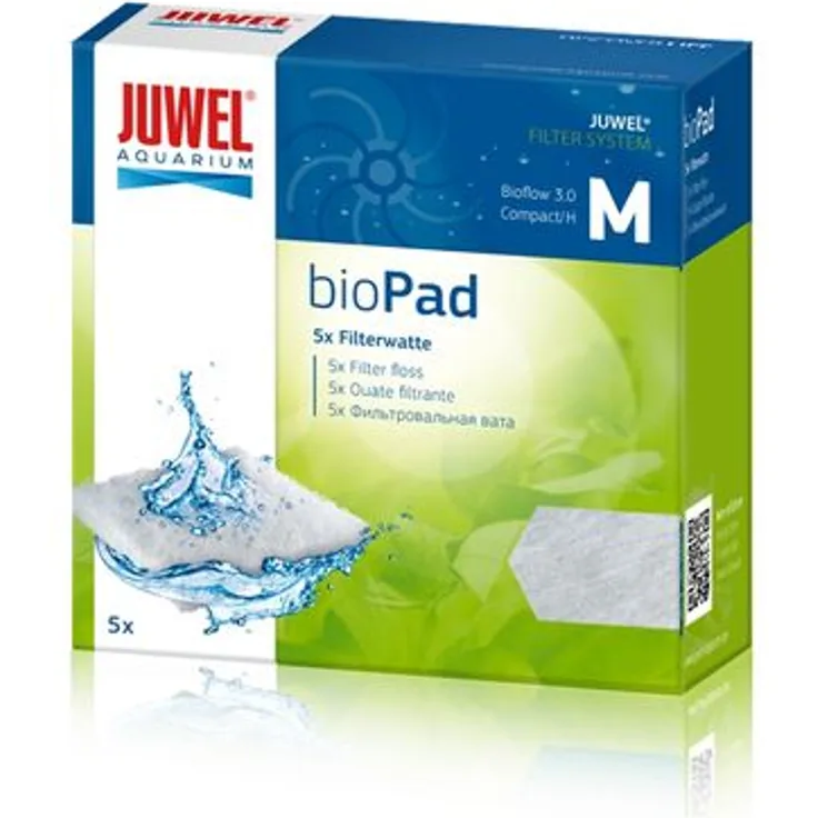 Juwel bioPad M - Filterwatte mechanischer Vorfilter Süß- und Meerwasser