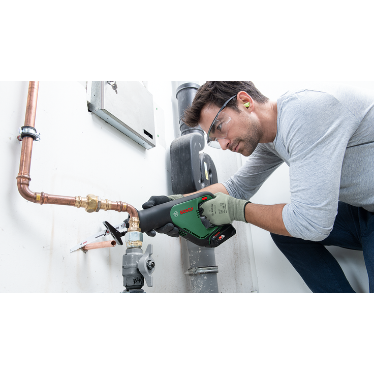 Bosch AdvancedRecip 18 18V Akku-Säbelsäge 1 x 2,5 Ah Akku mit Ladegerät – Bild 4
