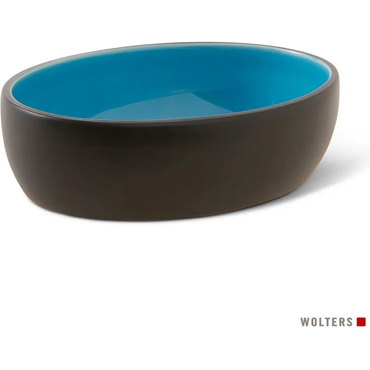 Wolters Diner Colour Katzennapf, ovaler Keramiknapf für Nass- und Trockenfutter, umweltfreundlich glasiert, in verschiedenen Größen