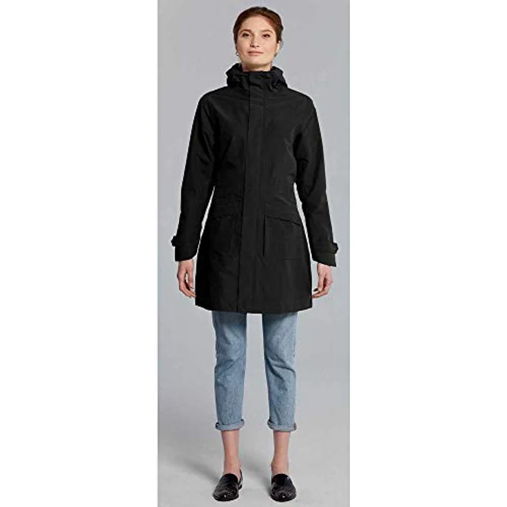 Basil Mosse, Damen Velojacke, wasserdicht und atmungsaktiv, Schwarz, XL – Bild 3