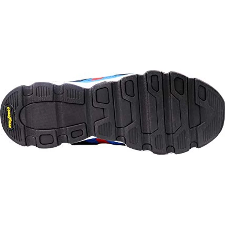 "Goodyear Goodyear S1P blau/schwarz/rot Arbeitsschuh, Leicht und komfortabel mit Zehenschutzkappe" – Bild 5