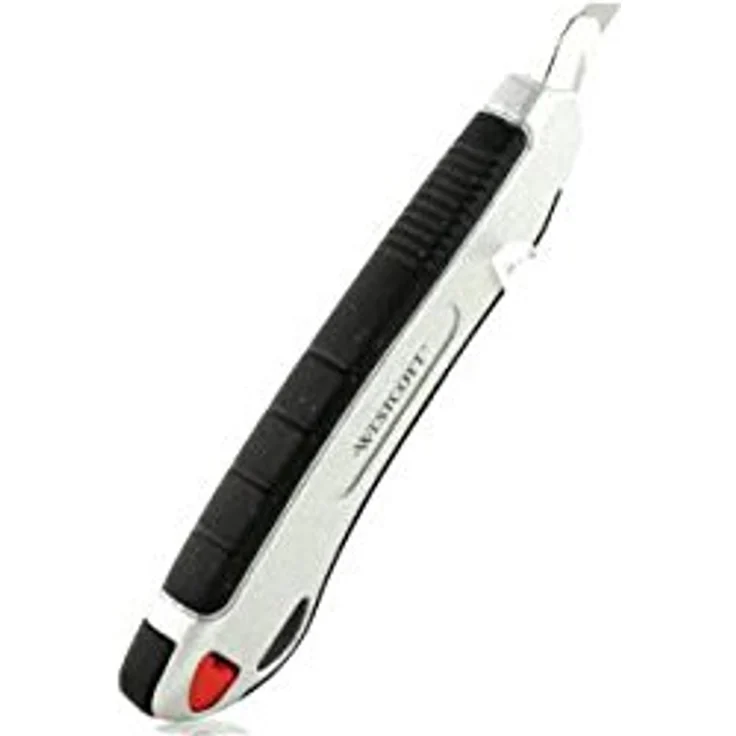 Cutter 9mm Alu silber-schwarz WESTCOTT E-84024 00 Aluminium – Bild 3
