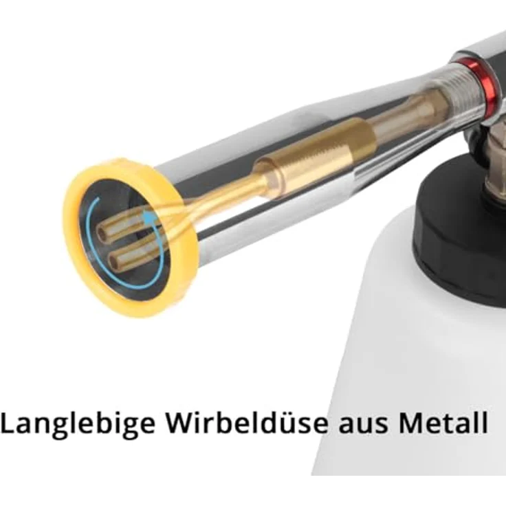 Stahlwerk Druckluft-Reinigungspistole RP-92 ST, Hochwertiger Druckluftaufsatz mit Tornado-Effekt und langlebiger Wirbeldüse aus Metall – Bild 7