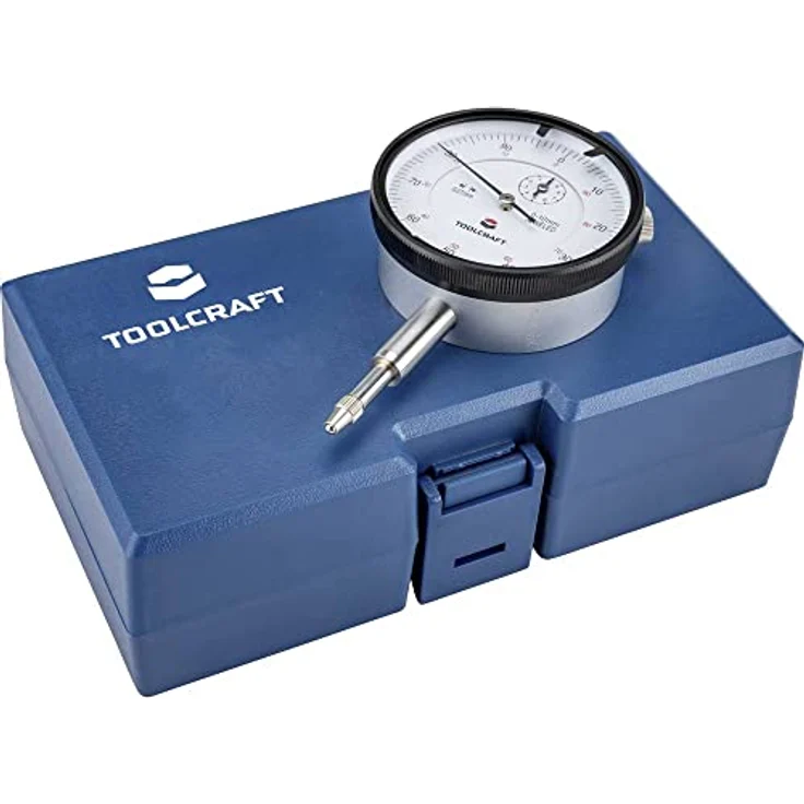 TOOLCRAFT TO-6443499 Messuhr 10mm Ablesung: 0.01mm – Bild 4