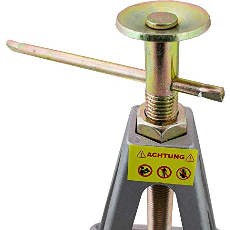 Bituxx Alu Unterstellböcke MS-17511, 4er Set mit 900 kg Tragkraft pro Bock, einstellbar von 28,5 cm bis 42,8 cm – Bild 5