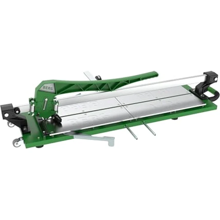 BERG TECTOOL Fliesenschneider BTC 900 EUROPE, Fliesenschneidemaschine mit 900 mm Schnittlänge, integriertes Rollbandmaß und spezielle Brechvorrichtungen – Bild 1