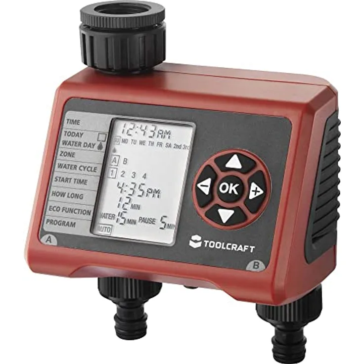 TOOLCRAFT Easy Duo TO-7141443 Bewässerungscomputer