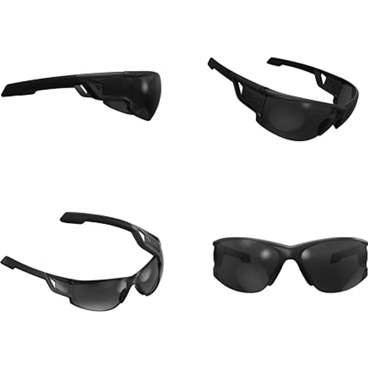 Mechanix Wear Tactical Type-N, Schutzbrille mit polycarbonatarahmen, antikratzt- und antibeschlag-Beschichtung, rauchfarben-schwarz – Bild 3