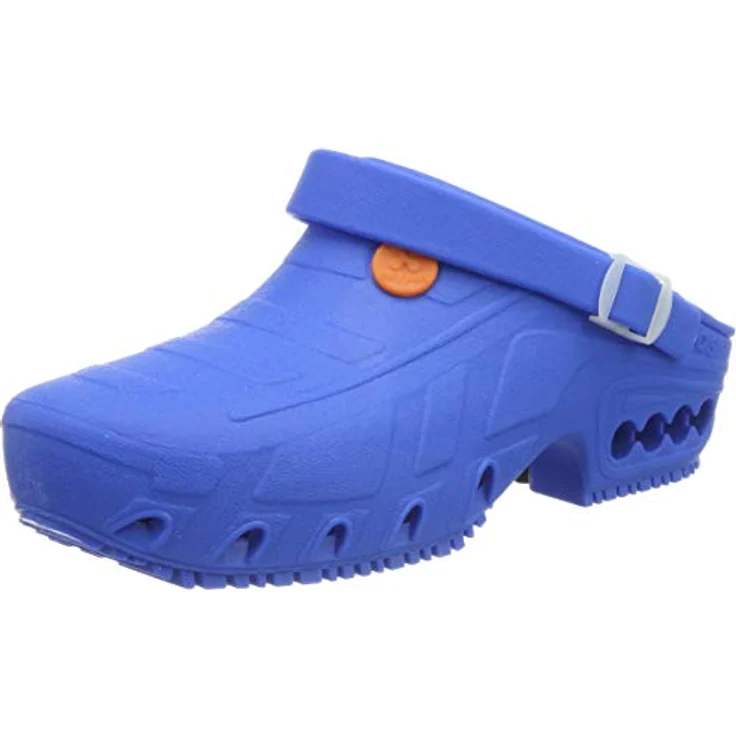 Safety Jogger OXYCLOG, Sicherheitsschuhe mit Gummilaufsohle, SRA, ESD, autoklavierbar, Waschbar, Farbe: Blau, Größe: 35 – Bild 1