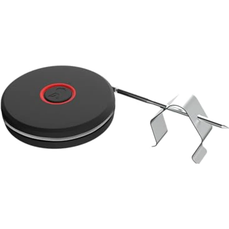 Weber Smart Thermometer mit Grillrost- und Fleischfühler, misst Grill- und Kerntemperatur, drahtlose Verbindung zur Weber App, Schwarz (3400590) – Bild 2